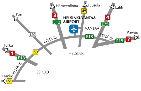 аэропорт Хельсинки-Вантаа